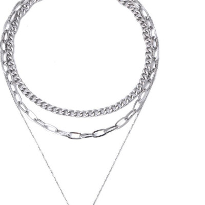 Vòng cổ titan ổ khoá unisex