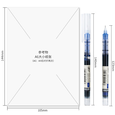 Hộp Bút Gel 0.5MM 3 Màu Deli - S856