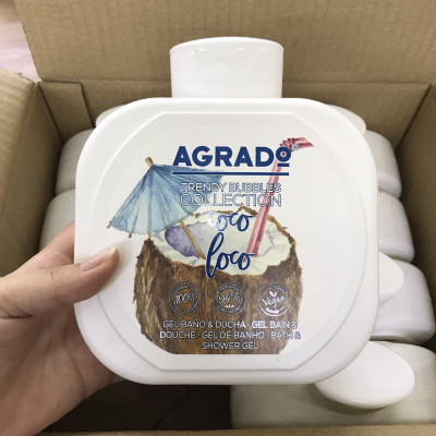 Sữa tắm gel AGRADO Tây Ban Nha 750ml