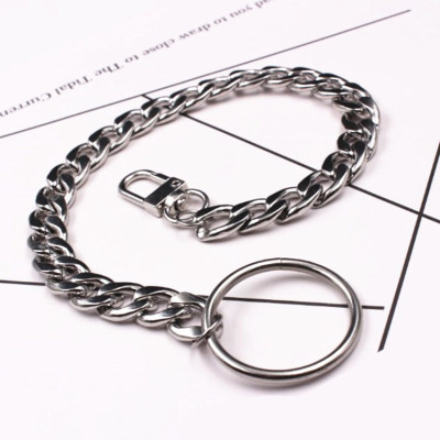 Dây chuyền vòng cổ khoá móc bản to ấn tượng cá tính