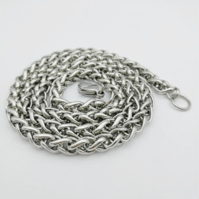 Bộ Dây Chuyền Nam Nữ inox kiểu Xích Lặc, Phong cách Châu Mỹ, Kèm hộp đựng lót nỉ.