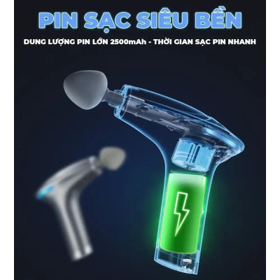 Máy massage cầm tay OKACHI JP-G7 (Cao Cấp) Giúp Massage Toàn Thân