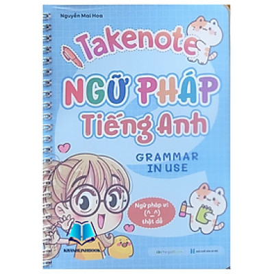 Sách - takenote ngữ pháp tiếng anh (MG)