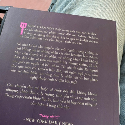 THIÊN THẦN NỔI GIẬN – Sidney Sheldon – Nguyễn Bá Long dịch – Huy Hoang Bookstore – NXB Văn Học