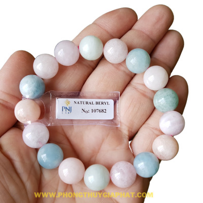 Vòng tay đá Berly  cao cấp kèm chứng thư