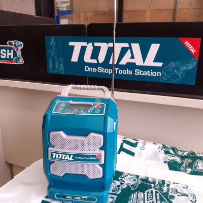 RADIO CÔNG TRƯỜNG PIN 20V (BLUETOOTH 4.0) (KHÔNG BAO GỒM PIN VÀ SẠC) TOTAL TJRLI2001 - HÀNG CHÍNH HÃNG