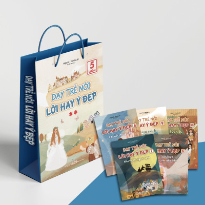 Combo Dạy Trẻ Nói Lời Hay Ý Đẹp (Trọn Bộ 10 Cuốn)