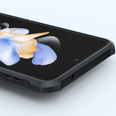 Ốp Lưng Chống Sốc Cho Samsung Galaxy Z Flip 7 , Z Flip 6 , Z Flip 5 , Z Flip 4 , Z Flip 3 Mặt Lưng Trong Suốt Bảo Vệ  - Hàng Chính Hãng Xundd