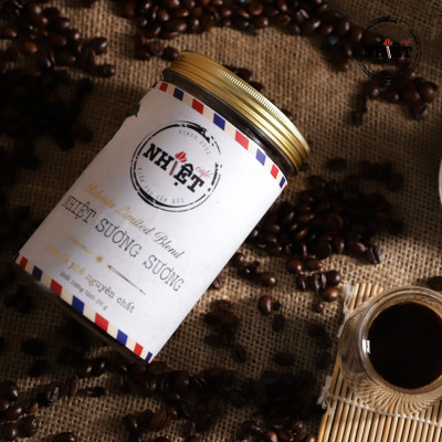 250 gr Cà phê Robusta nguyên chất 100% pha máy, pha phin vị đắng đầm hậu ngọt thơm nồng từ Nhiệt Cafe