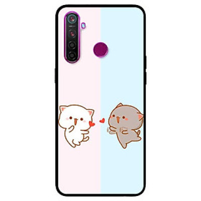 Ốp lưng dành cho Realme 6i mẫu Cặp Đôi Xanh Hồng