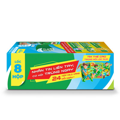[TẶNG TÚI XÁCH TAY NĂNG ĐỘNG] Thùng 48 hộp sữa lúa mạch Nestlé MILO Ít đường 180ml