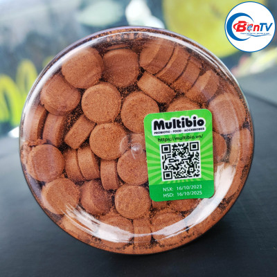 Thức ăn dán kính Multibio Stick on (Hộp 70g)