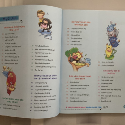 Sách - 100 câu chuyện hay dành cho bé trai