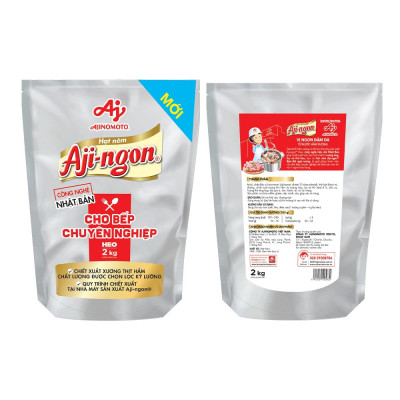 Gói Hạt Nêm Aji-ngon® Heo 2kg/Gói
