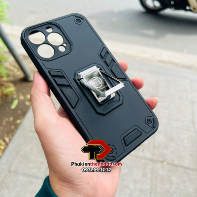 Ốp lưng chống sốc cho iPhone 14 Pro Max, 14 Pro, 13 Pro Max, 13 Pro kèm iring mạ crom - Hàng nhập khẩu