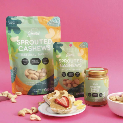 Hạt Điều Nảy Mầm - Snack tốt cho sức khỏe- Ngon hơn bổ dưỡng hơn - Vị Hạt điều nguyên bản