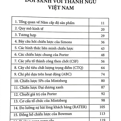 Các Mô Hình Quản Trị Kinh Điển Thế Giới Trông Mối Tương Quan Với Thành Ngữ - Tục Ngữ Việt Nam