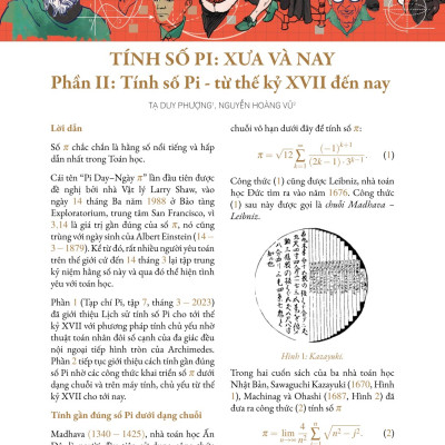 Tạp chí Pi- Hội Toán học Việt Nam số 3/ tháng 1 năm 2024