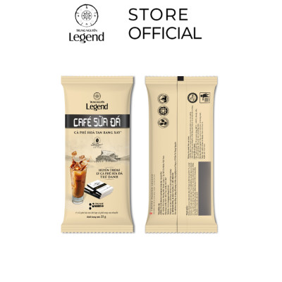 Cà Phê Trung Nguyên Legend Sữa Đá – Hộp 9 Gói – Cà Phê Hòa Tan Pha Đá Chuẩn Vị Việt