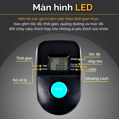 BG-Xe đạp tập thể dục kết hợp tay chân 8701 / 8703 tập luyện trong nhà