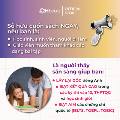 Sách 30 Chủ đề từ vựng Tiếng Anh, 4000 từ vựng, 2000 câu hỏi trắc nghiệm, tiếng anh cô Trang Anh, Tập 1, 2HBooks