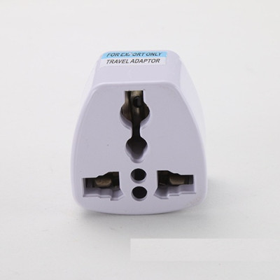 Giắc ổ cắm chuyển đổi đầu 3 chân sang 2 chân nguồn 220V thông thường - Hàng chính hãng