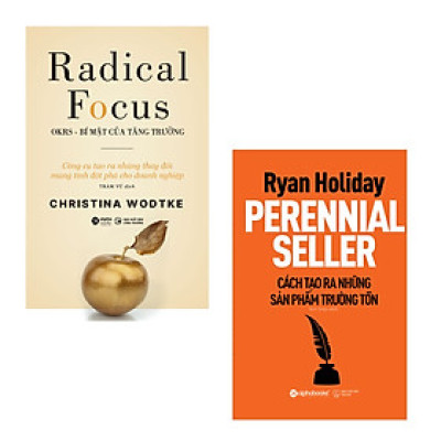 Combo Thúc Đẩy Doanh Thu: OKRs - Bí Mật Của Tăng Trưởng + Cách Tạo Ra Các Sản Phẩm Trường Tồn