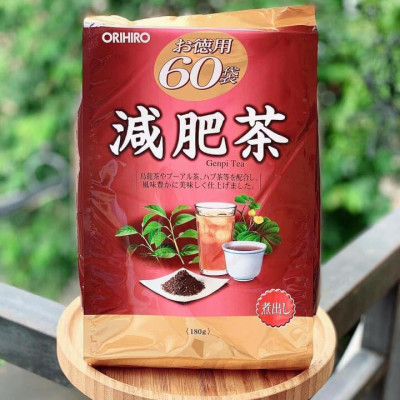Trà Genpi Tea Orihiro Nhật Bản 60 Gói/ Túi Hàng Chính Hãng