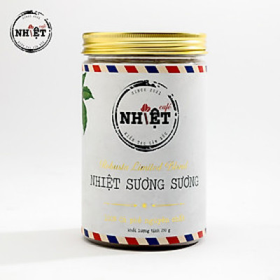250 gr Cà phê Robusta nguyên chất 100% pha máy, pha phin vị đắng đầm hậu ngọt thơm nồng từ Nhiệt Cafe