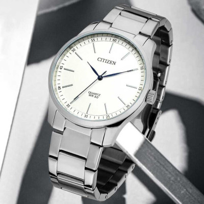 Đồng Hồ Nam Citizen Dây Thép Không Gỉ BH5000-59A - Mặt Trắng