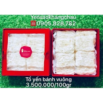[ OCOP]  Tổ Yến Bánh Vuông XK (4Sao)
