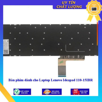 Bàn phím dùng cho Laptop Lenovo Ideapad 110-15IBR - Hàng Nhập Khẩu New Seal