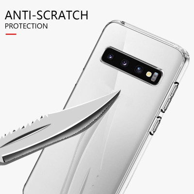 Ốp lưng chống sốc cho Samsung Galaxy S24 Ultra , S23 Ultra ,  S22 Ultra , S25 Ultra , Note 10 Plus hiệu Likgus Crashproof mặt lưng cường lực viền dẻo chống ố vàng - Hàng nhập Khẩu