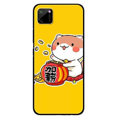 Ốp lưng dành cho Realme C11 mẫu Mèo vung Tiền