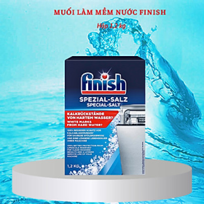 Muối rửa bát Finish Nhập Khẩu Đức 4kg - muối rửa làm mêm nước dùng cho cho máy rửa bát chén muoiruabat finish 4.0kg muoiruachen, muối finish 4 kg, muối finish 1,5kg, muối finish 1,2kg