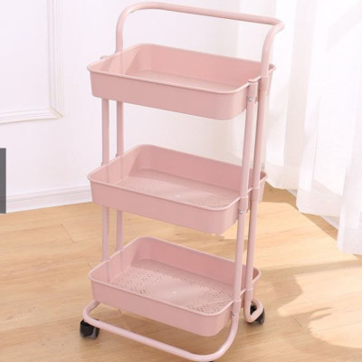 Kệ 3 tầng đa năng, kệ đựng bỉm sữa, Spa có bánh xe di chuyển