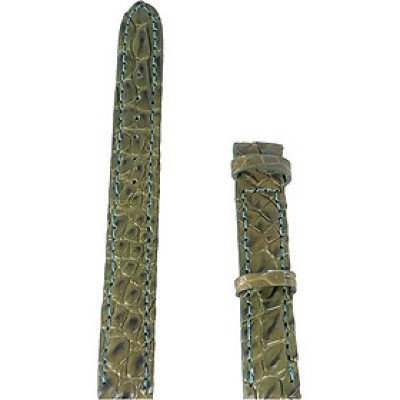 Dây Đồng Hồ Da Cá Sấu Size Nhỏ Huy Hoàng HT8261 - Rêu