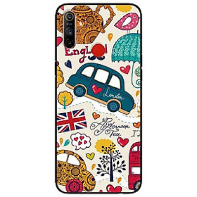 Ốp lưng dành cho Realme C3 mẫu Họa Tiết England