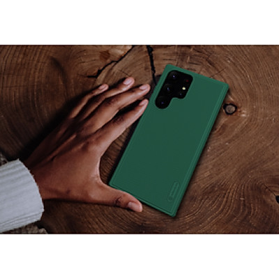 Ốp Lưng Dành Cho Samsung Galaxy S23 Ultra Chính Hãng Nillkin SUPER FROSTED SHIELD PRO Dạng Sần, Chống Sốc, Không Bám Vân Tay - Hàng Chính Hãng