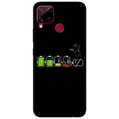 Ốp lưng dành cho Realme C15 mẫu Cạn Pin