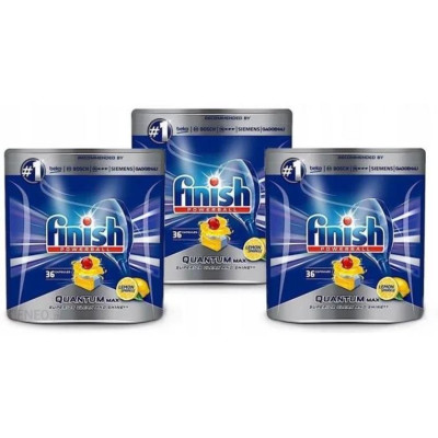 Viên rửa bát Finish Quantum Max 60v - Ultimate 51 viên (Hàng Đức)