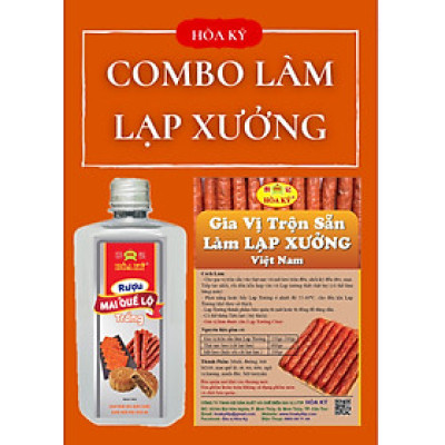 Gia vị trộn sẵn làm lạp xưởng hương vị tuyệt hảo