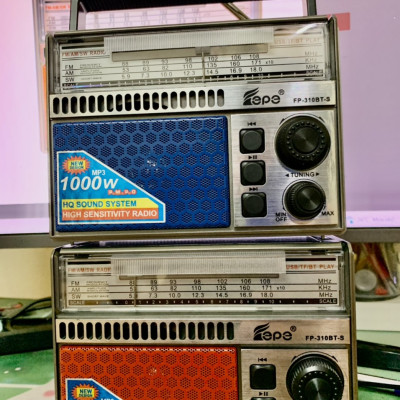 ĐÀI RADIO Pepe-310BTS Nhật bản  Năng Lượng Mặt Trời Mẫu Mới Nhất-Hàng Chính Hãng