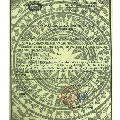 Thực Phẩm Chức Năng  Kotazmax Gold - Bổ Sung Lysin - Vitamin - Khoáng Chất Cho Người Lớn Tuổi