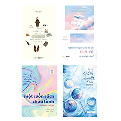 Combo 4 Cuốn Chữa Lành Tâm Hồn Hay-Chúng Ta Rồi Sẽ Hạnh Phúc, Theo Những Cách Khác Nhau+Một Cuốn Sách Chữa Lành+Bên Trong Chúng Ta Đã Vụn Vỡ Như Thế Nào?+Đứa Trẻ Hiểu Chuyện Thường Không Có Kẹo Ăn