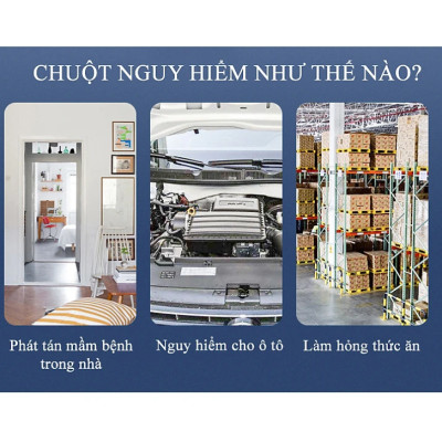 Chai xịt đuổi chuột Rat Off thái lan, đuổi sạch chuột hiệu quả tặng kèm móc dán tường 300ml - Hàng chính hãng