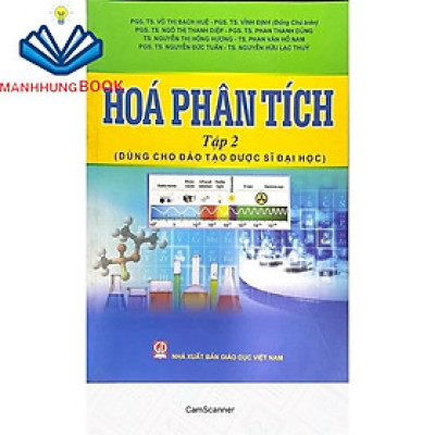 Sách - Hóa Phân Tích – Tập 2 (Dùng Cho Đào Tạo Dược Sĩ Đại Học)