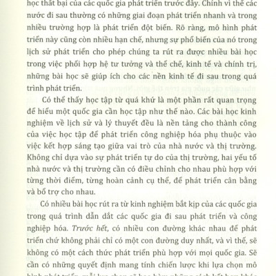 Quốc Gia Học Tập - Học Tập Công Nghệ, Chính Sách Công Nghiệp Và Bắt Kịp Thành Công (Bản in năm 2020)
