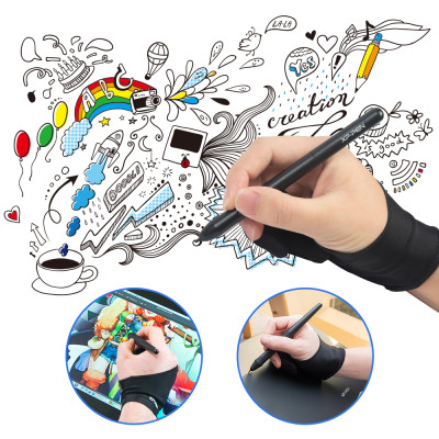 Găng Tay Vẽ Hai Ngón XP-PEN Chống Thấm Mồ Hôi Phù Hợp Dùng Cho Máy Tính Bảng - Hàng Nhập Khẩu