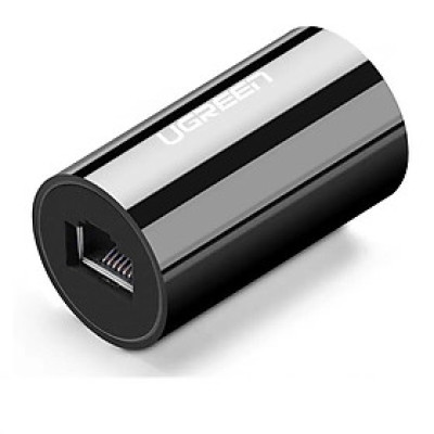 Ugreen UG30837NW116TK Màu Đen Đầu nối dài dây mạng nhựa PVC cao cấp - HÀNG CHÍNH HÃNG